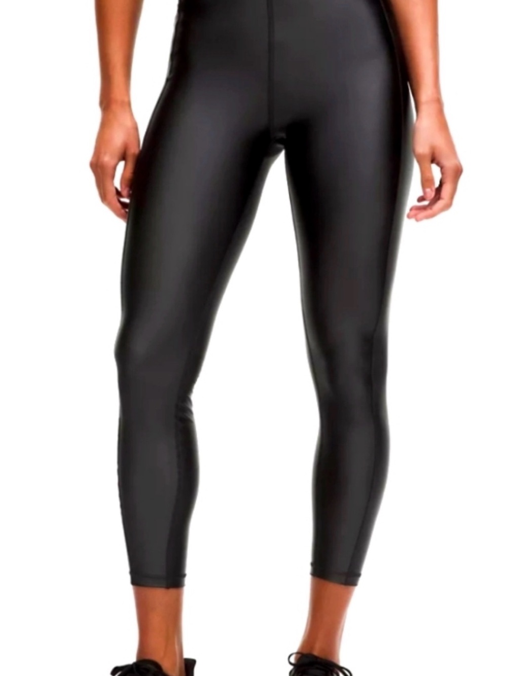 lululemon athletica Black satin shine High-Rise Leggings
